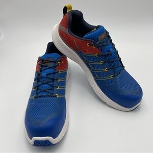 Merrell Moab Flight CF Men SZ 14 Safety Toe Carbon Fiber  Blue Lava Work Sneaker